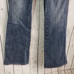 Frankie B Mid Rise Flare Jeans (M)